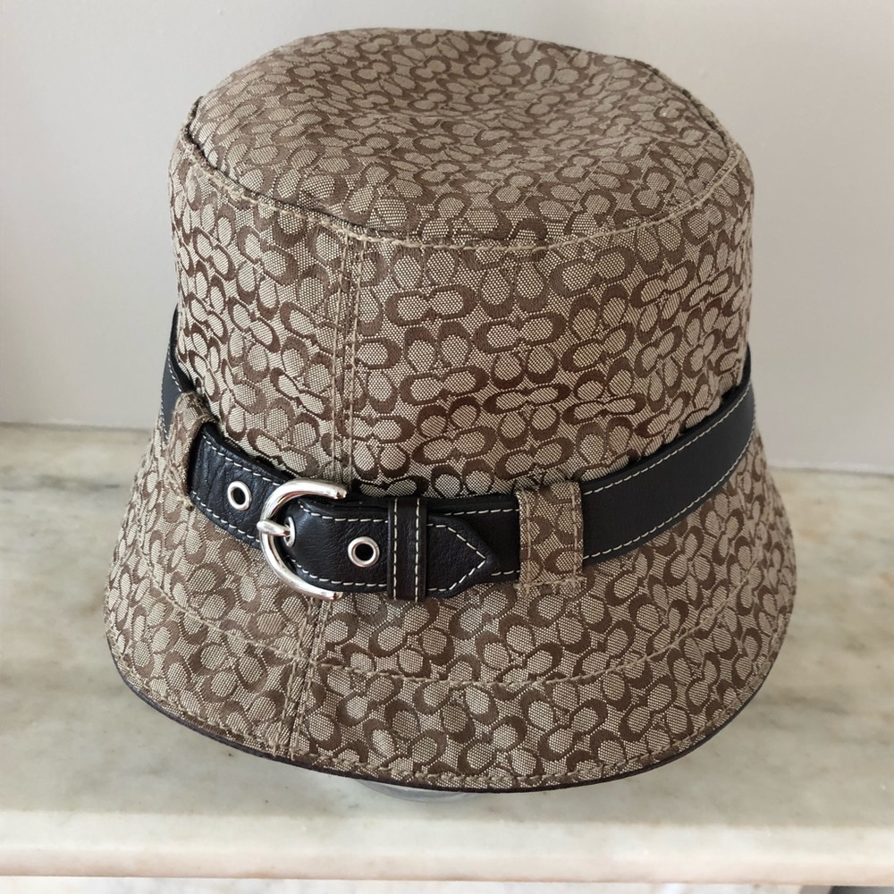 Authentic Coach Signature Bucket Hat
